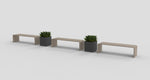 Magnuson BOD - P - 01 High - Performance Cast Concrete Indoor/Outdoor Planter with Drainage (MAG - BOD - P - 01 - XXX) - SchoolOutlet