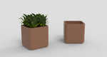 Magnuson BOD - P - 01CM Custom Color High - Performance Cast Concrete Planter with Drainage (MOQ 5) (MAG - BOD - P - 01CM) - SchoolOutlet