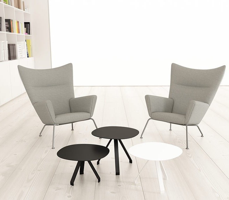 Magnuson Geometric Large Side Table For Outdoor & Indoor - 19.5"W x 18.75"D x 15.625"H (MAG - CELES - L) - SchoolOutlet