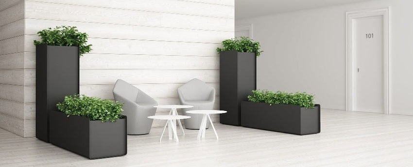 Magnuson Geometric Medium Side Table For Outdoor & Indoor - 19.5"W x 18.75"D x 13.625"H (MAG - CELES - M) - SchoolOutlet