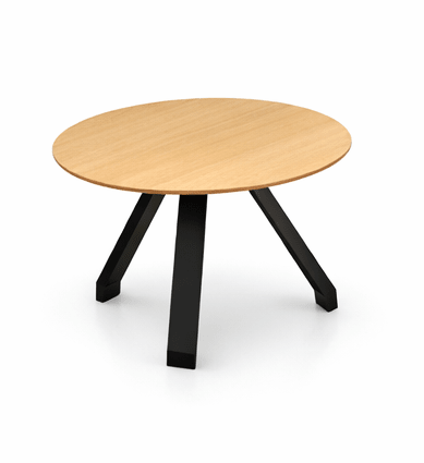 Magnuson Biophilic Low - Profile Side Table For Indoor - 26.375"W x 27.5"D x 17.875"H (MAG - CELES - XL - OAK) - SchoolOutlet