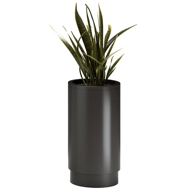 Magnuson CIRKEL - P 12 - Inch Deep Round Indoor Planter with Removable Top Ring and Rigid Liner (MAG - CIRKEL - P - XXX) - SchoolOutlet