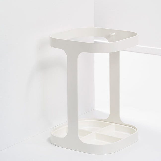 Magnuson Architectural Steel Umbrella Stand with Removable Drip Tray 12.38"W x 12.38"D x 17.69"H (MAG - DRIP) - SchoolOutlet
