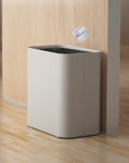 Magnuson Drop - 10 - SO 7.6 - Gallon Textured Steel Side - Opening Waste Bin with Stainless Bag Ring (MAG - DROP - 10 - SO - XXX) - SchoolOutlet