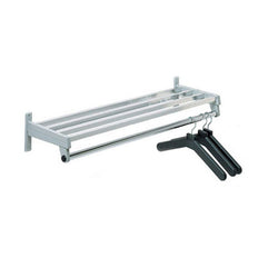 Magnuson 60" Anodized Aluminum & Steel Wall-Mounted Hanger Rack 60"W x 11.5"D x 6.5"H (MAG-DS-5HA)