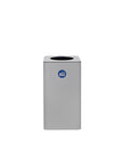 Magnuson Dunk - 1 10 - Gallon Modern Designer Waste Receptacle with Textured Steel Body and Precision Lid (MAG - DUNK - 1 - XXX) - SchoolOutlet