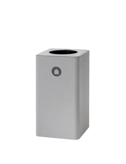Magnuson Dunk-1 10-Gallon Modern Designer Waste Receptacle with Textured Steel Body and Precision Lid (MAG-DUNK-1-XXX)