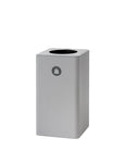 Magnuson Dunk - 1 10 - Gallon Modern Designer Waste Receptacle with Textured Steel Body and Precision Lid (MAG - DUNK - 1 - XXX) - SchoolOutlet