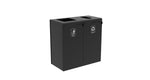 Magnuson F - TRO - 1818L 42 - Gallon Flat Top Painted Steel Waste Receptacle with Front Access Door and Internal Rigid Liner (MAG - F - TRO - 1818L) - SchoolOutlet