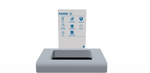 Magnuson F - TRO - MAG - R Painted Steel Signage Holder with Removable Magnetic Graphic for Trosa Flat - Top Receptacles (MAG - F - TRO - MAG - R - XXX) - SchoolOutlet
