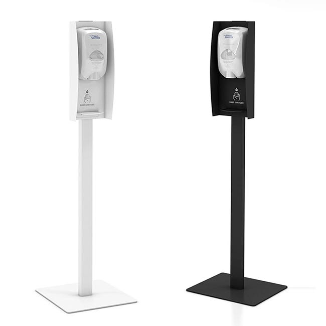 Magnuson Freestanding Steel Sanitizer Station (MAG - HAANDER - F) - SchoolOutlet