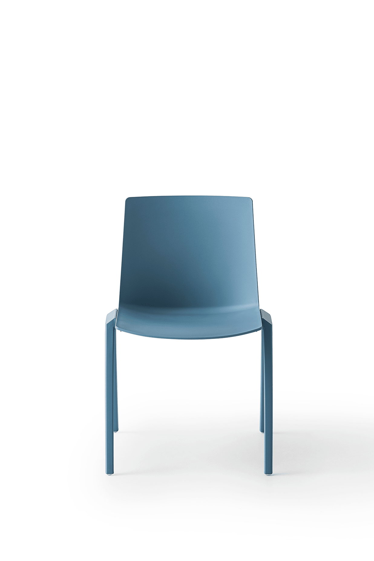Magnuson Co - Injected Metal Frame High - Density Stacking Chair For Indoor/Outdoor 21"W x 20"D x 31.25"H (MAG - JOULE) - SchoolOutlet