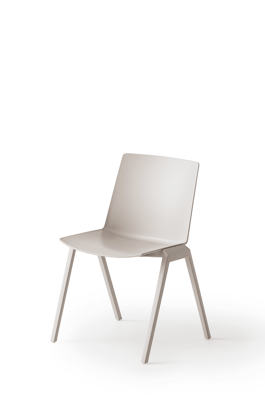 Magnuson Co - Injected Metal Frame High - Density Stacking Chair For Indoor/Outdoor 21"W x 20"D x 31.25"H (MAG - JOULE) - SchoolOutlet