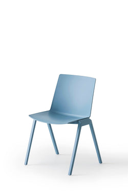 Magnuson Co-Injected Metal Frame High-Density Stacking Chair For Indoor/Outdoor 21"W x 20"D x 31.25"H (MAG-JOULE)