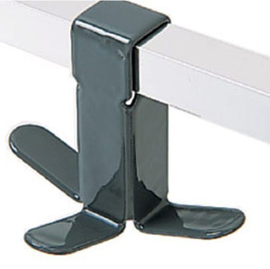 Magnuson Vinyl Coated Triple Prong Hook for Square Tubing 4"W x 2.50"D x 3.25"H (MAG - K - 73) - SchoolOutlet