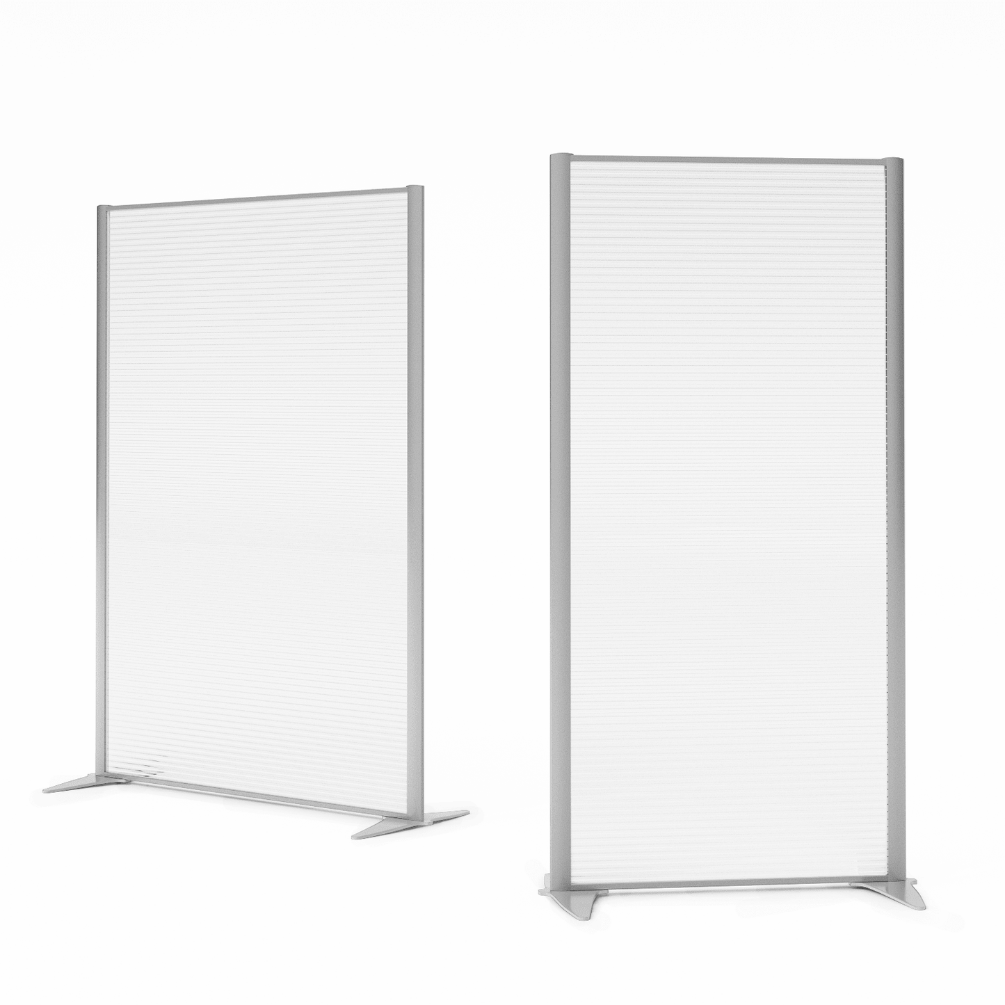Magnuson Architectural Mobile Translucent Screen - 39.38"W x 15.75"D x 67.31"H (MAG - KP - PC) - SchoolOutlet