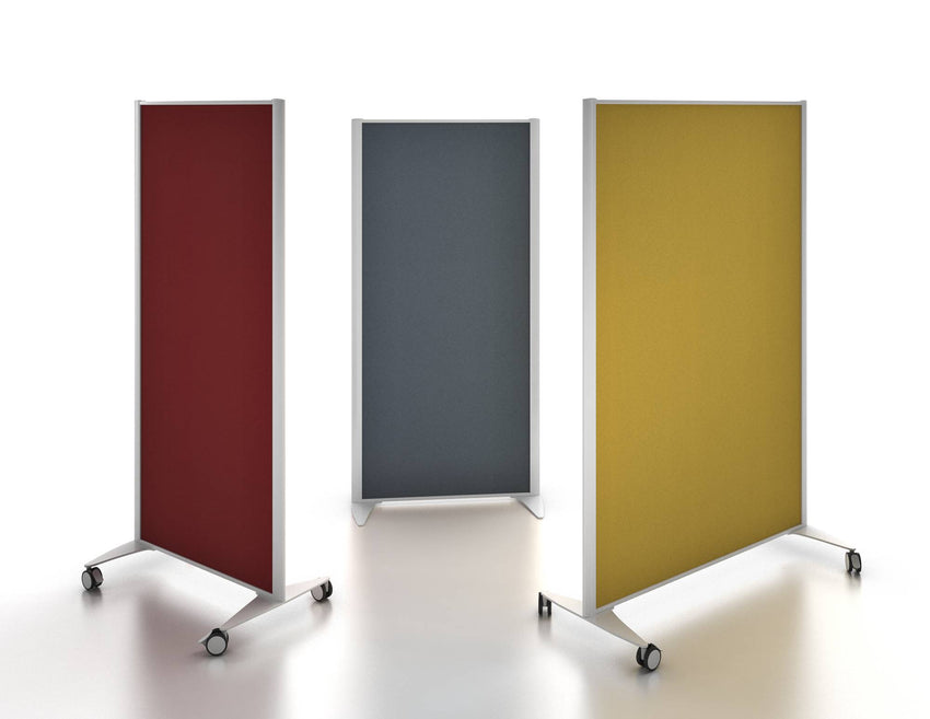 Magnuson Architectural Mobile Privacy Screen - 31.9375"W x 18"D x 64.5"H (MAG - KP - TS) - SchoolOutlet