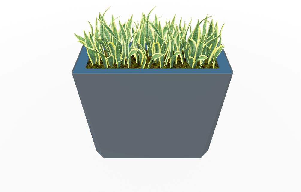 Magnuson KST - 1436L - H - PL High Kastan Wide Rectangular Painted Steel Planter with Aluminum Top and Sealed Internal Liner (MAG - KST - 1436L - H - PL - XXX) - SchoolOutlet