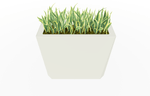 Magnuson KST - 1436L - H - PL High Kastan Wide Rectangular Painted Steel Planter with Aluminum Top and Sealed Internal Liner (MAG - KST - 1436L - H - PL - XXX) - SchoolOutlet