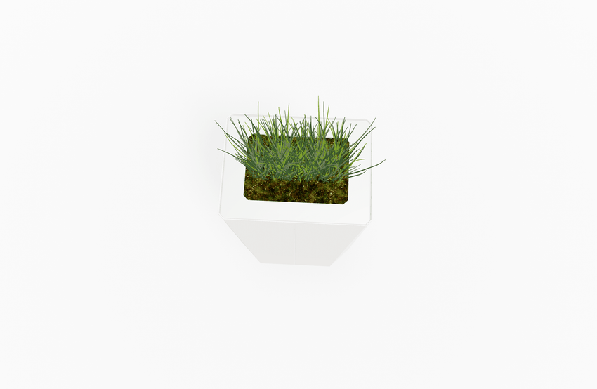 Magnuson KST - 1612L - H - PL High Kastan Rectangular Painted Steel Planter with Aluminum Top and Sealed Internal Liner (MAG - KST - 1612L - H - PL - XXX) - SchoolOutlet