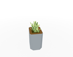 Magnuson KST - 1612L - M - PL Kastan Mid - Height Rectangular Steel Planter with Aluminum Top and Sealed Internal Liner (MAG - KST - 1612L - M - PL - XXX) - SchoolOutlet