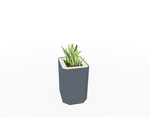 Magnuson KST - 1612L - M - PL Kastan Mid - Height Rectangular Steel Planter with Aluminum Top and Sealed Internal Liner (MAG - KST - 1612L - M - PL - XXX) - SchoolOutlet