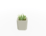 Magnuson KST - 1612L - M - PL Kastan Mid - Height Rectangular Steel Planter with Aluminum Top and Sealed Internal Liner (MAG - KST - 1612L - M - PL - XXX) - SchoolOutlet