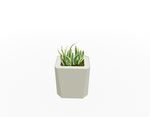 Magnuson KST - 1612L - M - PL Kastan Mid - Height Rectangular Steel Planter with Aluminum Top and Sealed Internal Liner (MAG - KST - 1612L - M - PL - XXX) - SchoolOutlet