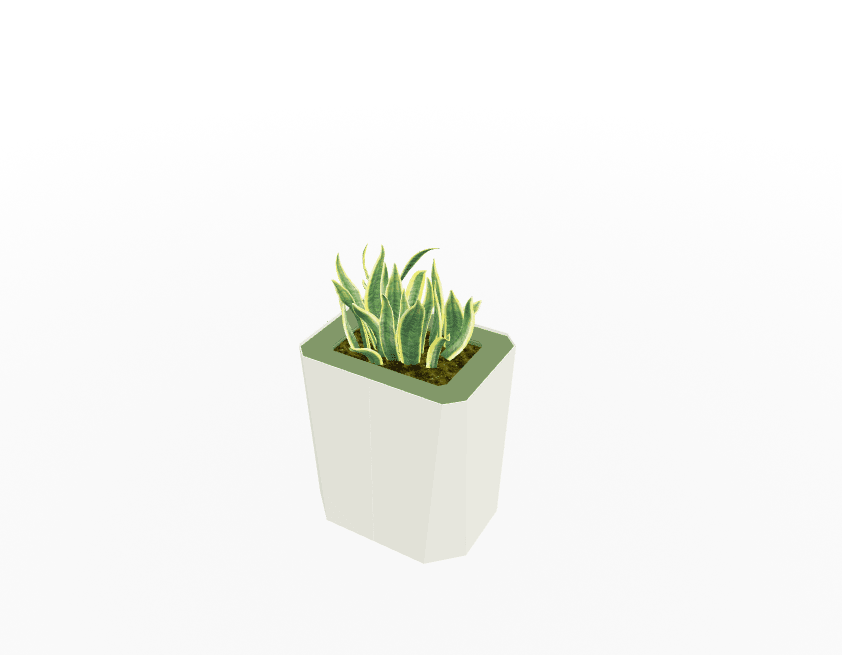 Magnuson KST - 1612L - M - PL Kastan Mid - Height Rectangular Steel Planter with Aluminum Top and Sealed Internal Liner (MAG - KST - 1612L - M - PL - XXX) - SchoolOutlet