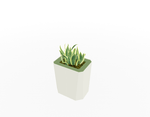 Magnuson KST - 1612L - M - PL Kastan Mid - Height Rectangular Steel Planter with Aluminum Top and Sealed Internal Liner (MAG - KST - 1612L - M - PL - XXX) - SchoolOutlet