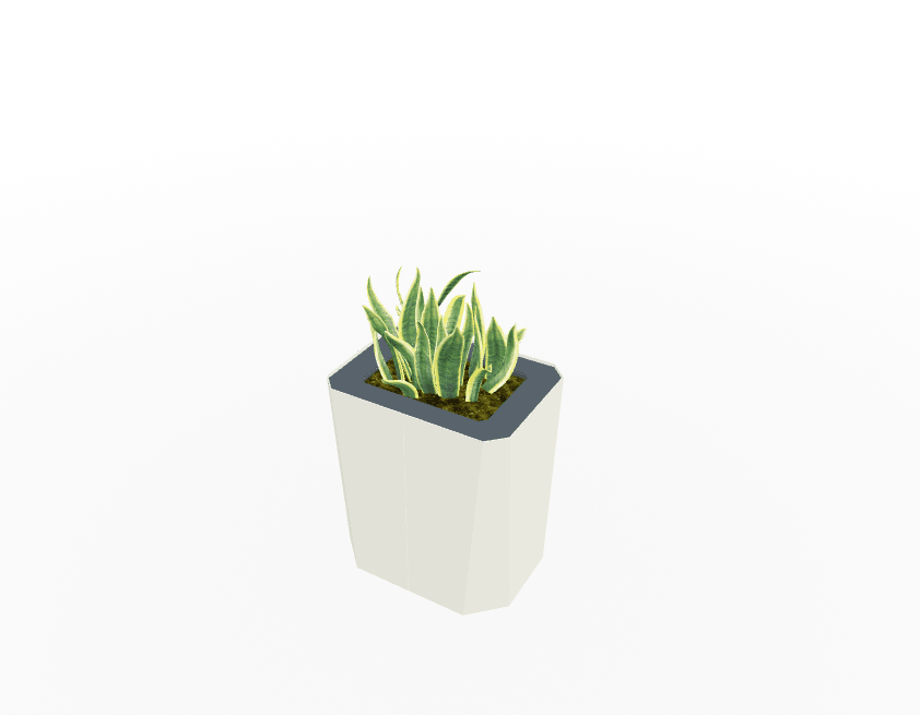 Magnuson KST - 1612L - M - PL Kastan Mid - Height Rectangular Steel Planter with Aluminum Top and Sealed Internal Liner (MAG - KST - 1612L - M - PL - XXX) - SchoolOutlet