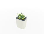 Magnuson KST - 1612L - M - PL Kastan Mid - Height Rectangular Steel Planter with Aluminum Top and Sealed Internal Liner (MAG - KST - 1612L - M - PL - XXX) - SchoolOutlet