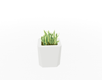 Magnuson KST - 1612L - M - PL Kastan Mid - Height Rectangular Steel Planter with Aluminum Top and Sealed Internal Liner (MAG - KST - 1612L - M - PL - XXX) - SchoolOutlet