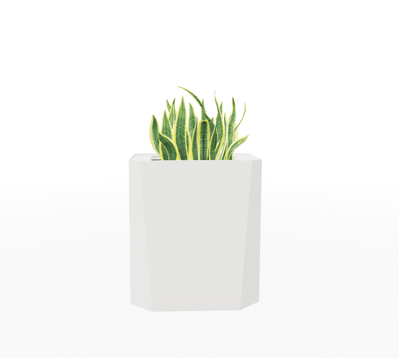Magnuson KST - 1612L - M - PL Kastan Mid - Height Rectangular Steel Planter with Aluminum Top and Sealed Internal Liner (MAG - KST - 1612L - M - PL - XXX) - SchoolOutlet