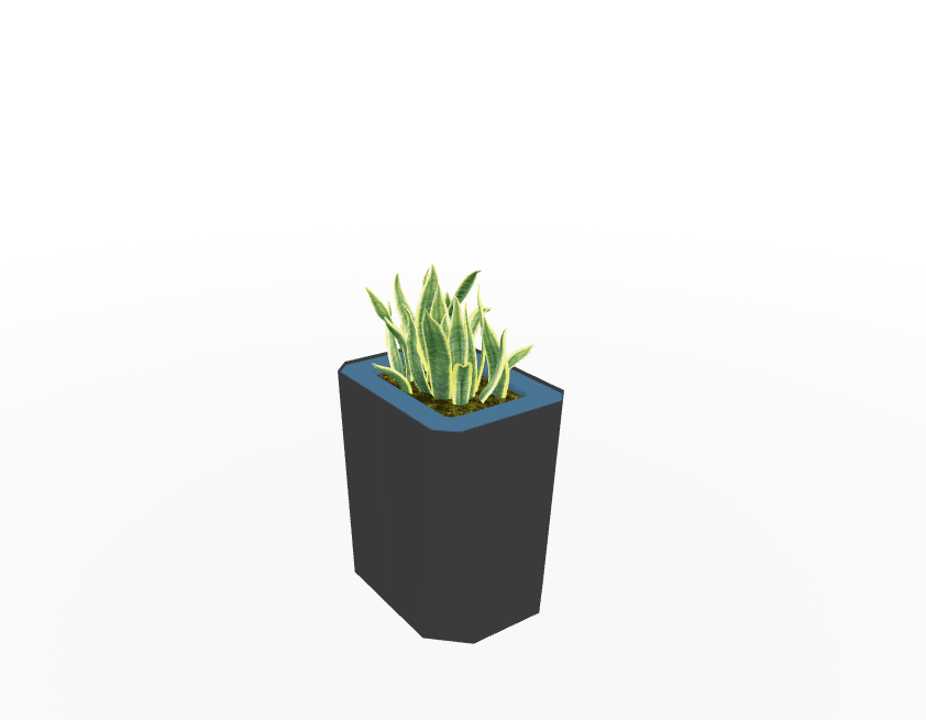 Magnuson KST - 1612L - M - PL Kastan Mid - Height Rectangular Steel Planter with Aluminum Top and Sealed Internal Liner (MAG - KST - 1612L - M - PL - XXX) - SchoolOutlet
