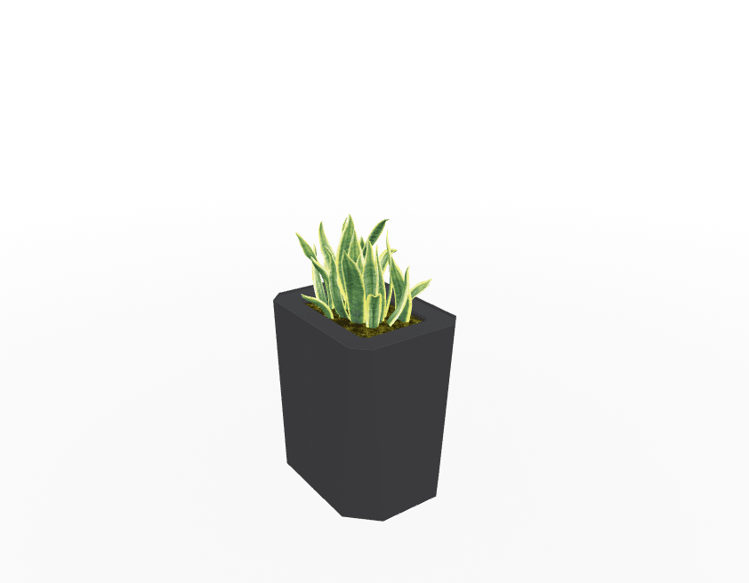 Magnuson KST - 1612L - M - PL Kastan Mid - Height Rectangular Steel Planter with Aluminum Top and Sealed Internal Liner (MAG - KST - 1612L - M - PL - XXX) - SchoolOutlet