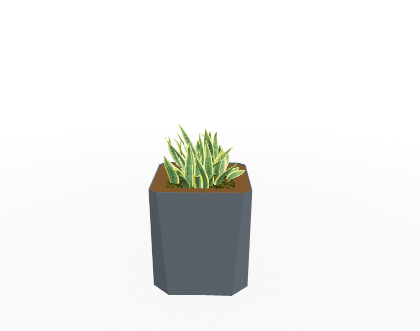 Magnuson KST - 1616L - M - PL Mid - Height Square Painted Steel Planter with Aluminum Top and Sealed Internal Liner (MAG - KST - 1616L - M - PL - XXX) - SchoolOutlet