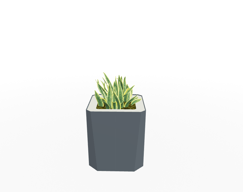 Magnuson KST - 1616L - M - PL Mid - Height Square Painted Steel Planter with Aluminum Top and Sealed Internal Liner (MAG - KST - 1616L - M - PL - XXX) - SchoolOutlet