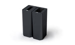 Magnuson KASTA KST - 1814L 35 - Gallon Rectangular Powder - Coated Steel Waste Receptacle with Internal Rigid Liner (MAG - KST - 1814L) - SchoolOutlet