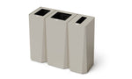Magnuson KASTA KST - 1814L 35 - Gallon Rectangular Powder - Coated Steel Waste Receptacle with Internal Rigid Liner (MAG - KST - 1814L) - SchoolOutlet