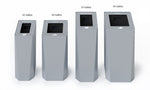 Magnuson KASTA KST - 1814L 35 - Gallon Rectangular Powder - Coated Steel Waste Receptacle with Internal Rigid Liner (MAG - KST - 1814L) - SchoolOutlet