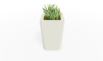 Magnuson KST - 1814L - H - PL High Kastan Rectangular Painted Steel Planter with Aluminum Top and Sealed Internal Liner (MAG - KST - 1814L - H - PL - XXX) - SchoolOutlet
