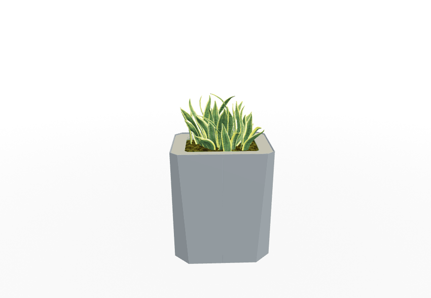 Magnuson KST - 1814L - M - PL Kastan Mid - Height Rectangular Steel Planter with Aluminum Top and Sealed Internal Liner (MAG - KST - 1814L - M - PL - XXX) - SchoolOutlet