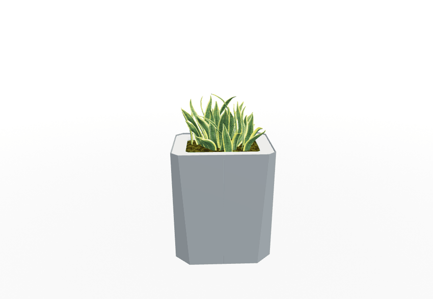 Magnuson KST - 1814L - M - PL Kastan Mid - Height Rectangular Steel Planter with Aluminum Top and Sealed Internal Liner (MAG - KST - 1814L - M - PL - XXX) - SchoolOutlet