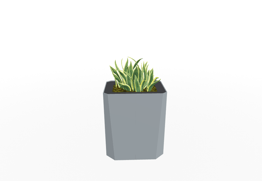 Magnuson KST - 1814L - M - PL Kastan Mid - Height Rectangular Steel Planter with Aluminum Top and Sealed Internal Liner (MAG - KST - 1814L - M - PL - XXX) - SchoolOutlet