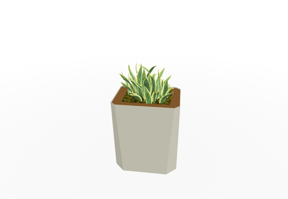 Magnuson KST - 1814L - M - PL Kastan Mid - Height Rectangular Steel Planter with Aluminum Top and Sealed Internal Liner (MAG - KST - 1814L - M - PL - XXX) - SchoolOutlet