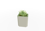 Magnuson KST - 1814L - M - PL Kastan Mid - Height Rectangular Steel Planter with Aluminum Top and Sealed Internal Liner (MAG - KST - 1814L - M - PL - XXX) - SchoolOutlet