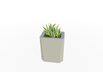 Magnuson KST - 1814L - M - PL Kastan Mid - Height Rectangular Steel Planter with Aluminum Top and Sealed Internal Liner (MAG - KST - 1814L - M - PL - XXX) - SchoolOutlet