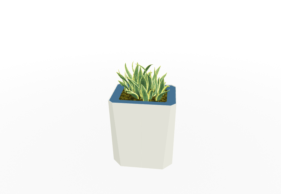 Magnuson KST - 1814L - M - PL Kastan Mid - Height Rectangular Steel Planter with Aluminum Top and Sealed Internal Liner (MAG - KST - 1814L - M - PL - XXX) - SchoolOutlet