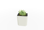 Magnuson KST - 1814L - M - PL Kastan Mid - Height Rectangular Steel Planter with Aluminum Top and Sealed Internal Liner (MAG - KST - 1814L - M - PL - XXX) - SchoolOutlet